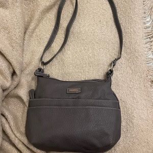 Grey Crossbody Bag